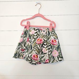 Green Rose Girls scooter skirt